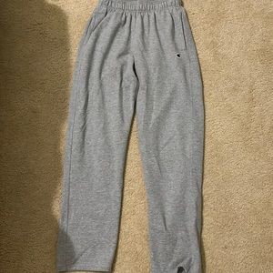 Champion Sweatpants. Has a little dirt stain but can probably get out.